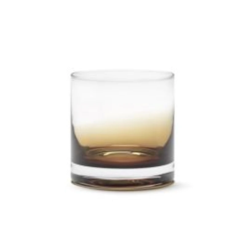 Zuma Amber Whisky Glasses, Set of 4