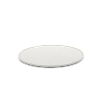 Cena Large Porcelain Low Plates, Set of 4