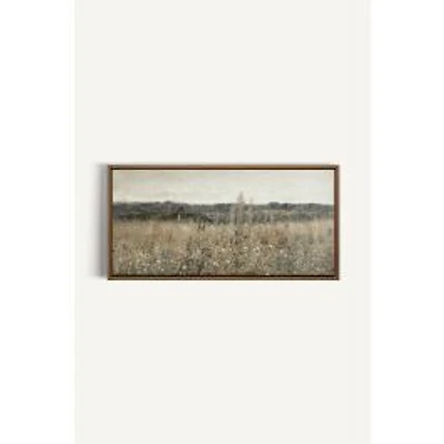 Oleka Souffle des prés Framed Canvas Wall Art