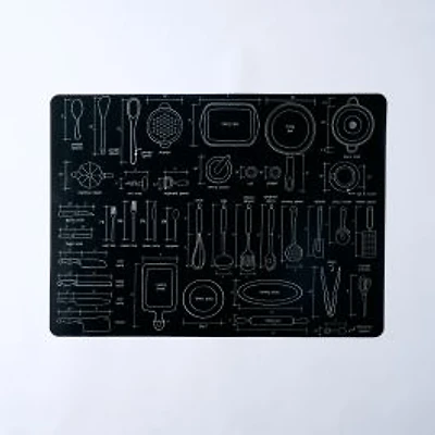 Utensil Print Placemat
