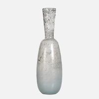 Trumpet Neck Vase, 20" - Grey Silver