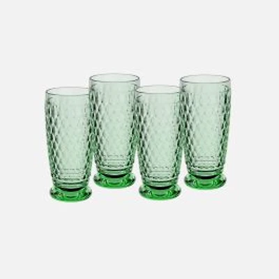 Villeroy & Boch Boston Colored Highball Glasses, Set of 4