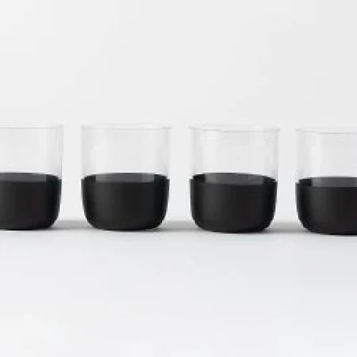 Villeroy & Boch Manufacture Rock Whiskey Glass, Set of 4