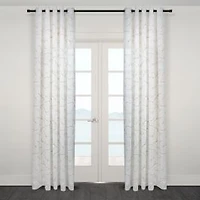 Vienne Printed Sheer Grommet Curtain