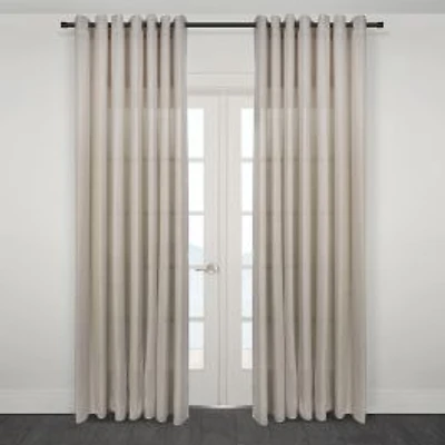 Vera Extra Wide Semi Sheer Grommet Panel