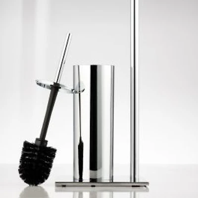 Vero Standing Toilet Paper & Brush Holder by Torre & Tagus