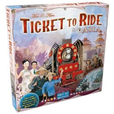 Ticket to Ride Board Game: Map #1 - Asia