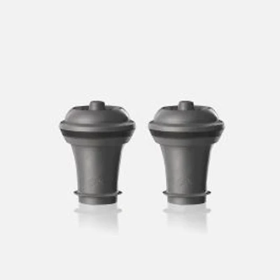 Vacu Vin Vacuum Wine Stopper, Set of 2 - Grey
