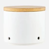 White Basics Garlic Pot by Maxwell & Williams