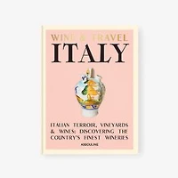 Wine and Travel Italy Book, English