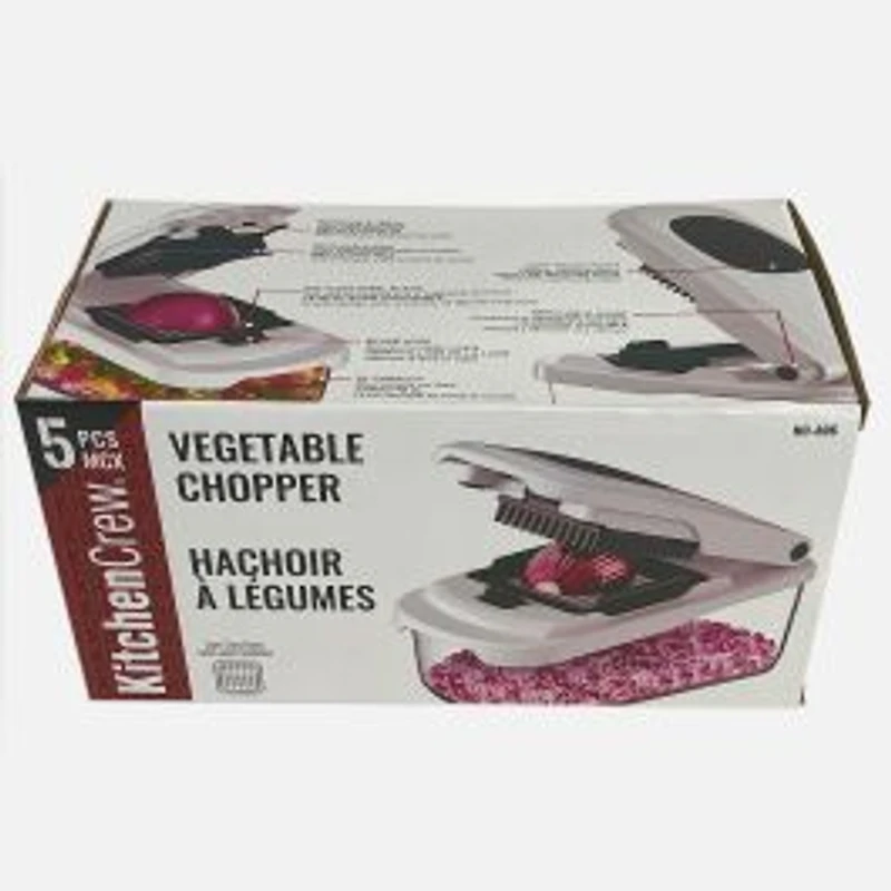 Kitchen Crew Vegetable Chopper, Cubes