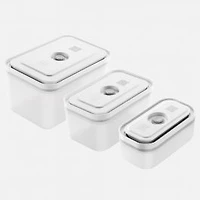 ZWILLING FRESH & SAVE 3-Piece Set Vaccum Box Small Medium and Large