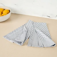 Jacquard Chess Linge à vaisselle, ensemble de 2