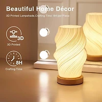 Rose USB Night Lamp  - Natural