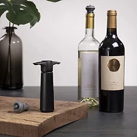 Vacu Vin Pompe à vin  - Noir