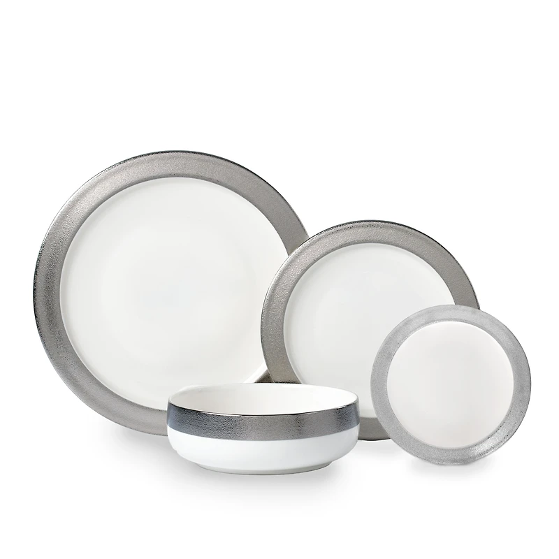 Brilliant ensemble de vaisselle « Glory Silver » 24 pièces