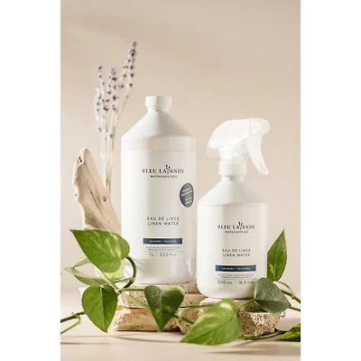 Bleu Lavande Duo eau de linge - Lavande
