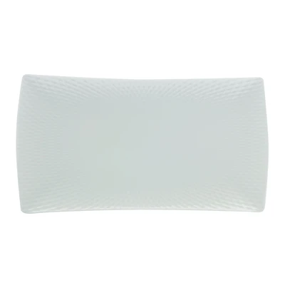 Maxwell & Williams Diamonds Rectangular Serving Platter - 40 x 20cm