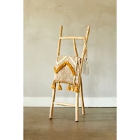 Accent Ladder with Wood Foot  