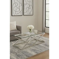 Sophia Coffee Table - Silver