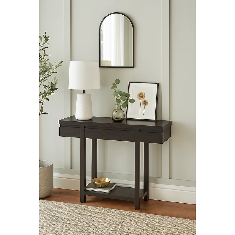 Console « Caspian » - Cerise noire