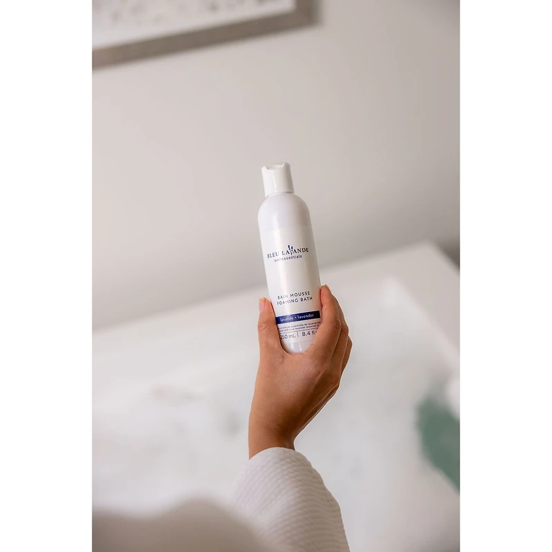 Bleu Lavande Duo Bain - Bain moussant et sel minéral