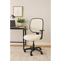 Eliza Office Chair - Cream