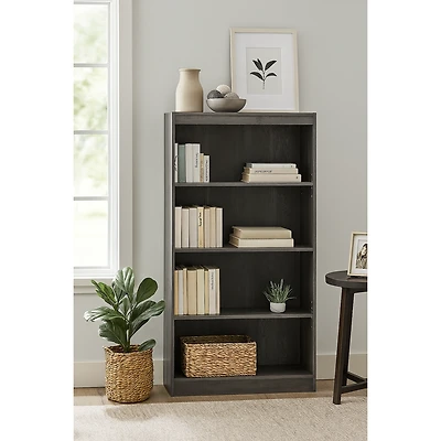 Axess 4-Shelf Bookcase