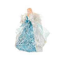 Cerulean and Silver LED Angel Tree Topper