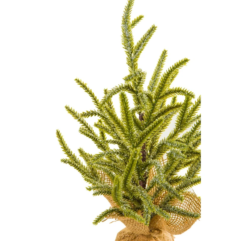 Green Pvc Petite Christmas Tree, Pack of 4