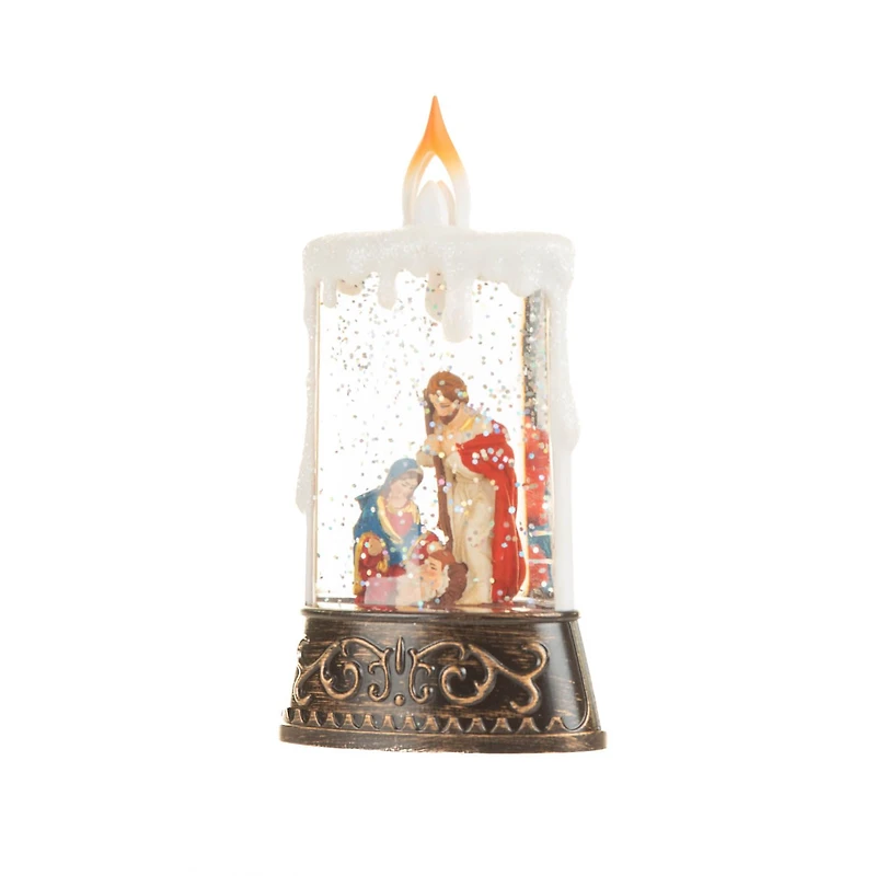 Bronze Baby Jesus Snow Globe, , Pack of 3