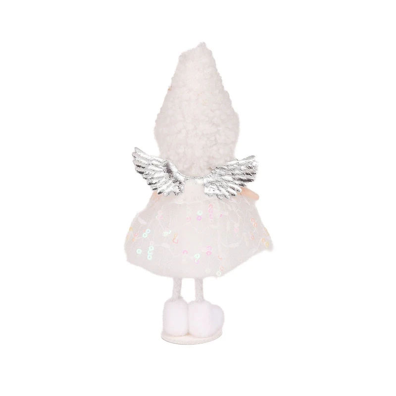 Sequin White Cotton Cherub Girl Doll Pointed Hood, Pack of 12