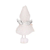 Sequin White Cotton Cherub Girl Doll Pointed Hood, Pack of 12