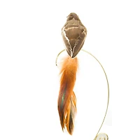 Clip-On Brown Bird Ornaments, Pack of 6