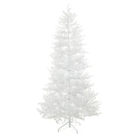 Flocked White Pvc Color Change LED Christmas Tree