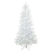 Flocked White Pvc Color Change LED Christmas Tree