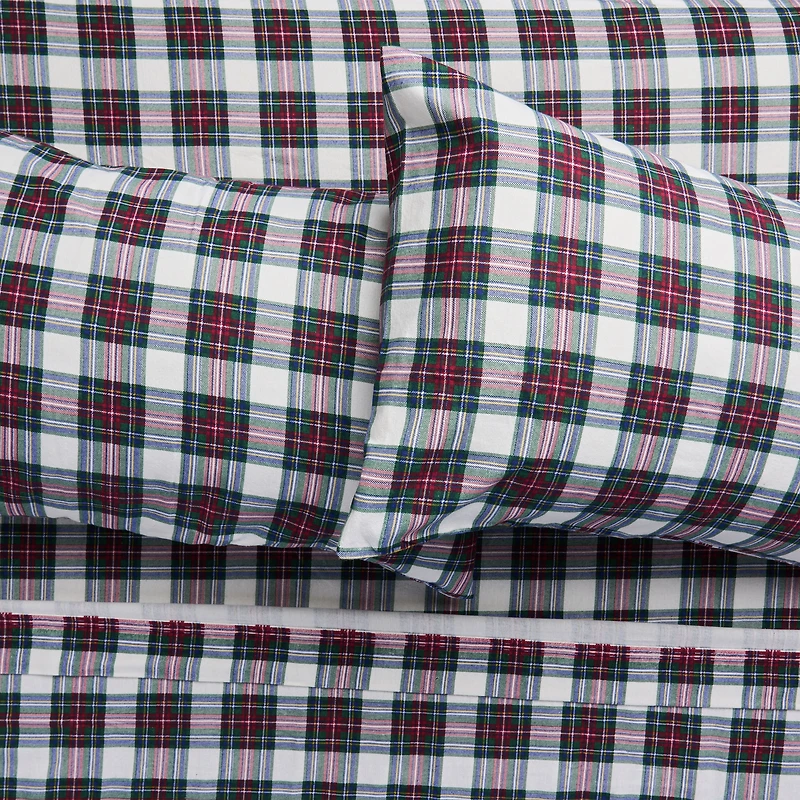 Classic Tartan Flannel Sheet Set