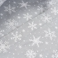 Snow Flannel Sheet Set