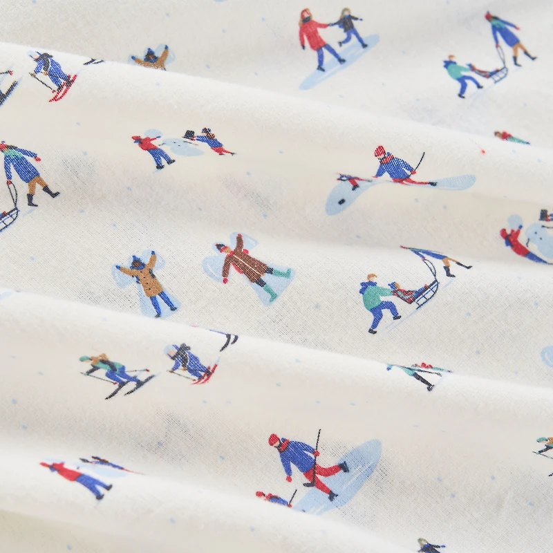 Winter Fun Ensemble de draps en flanelle