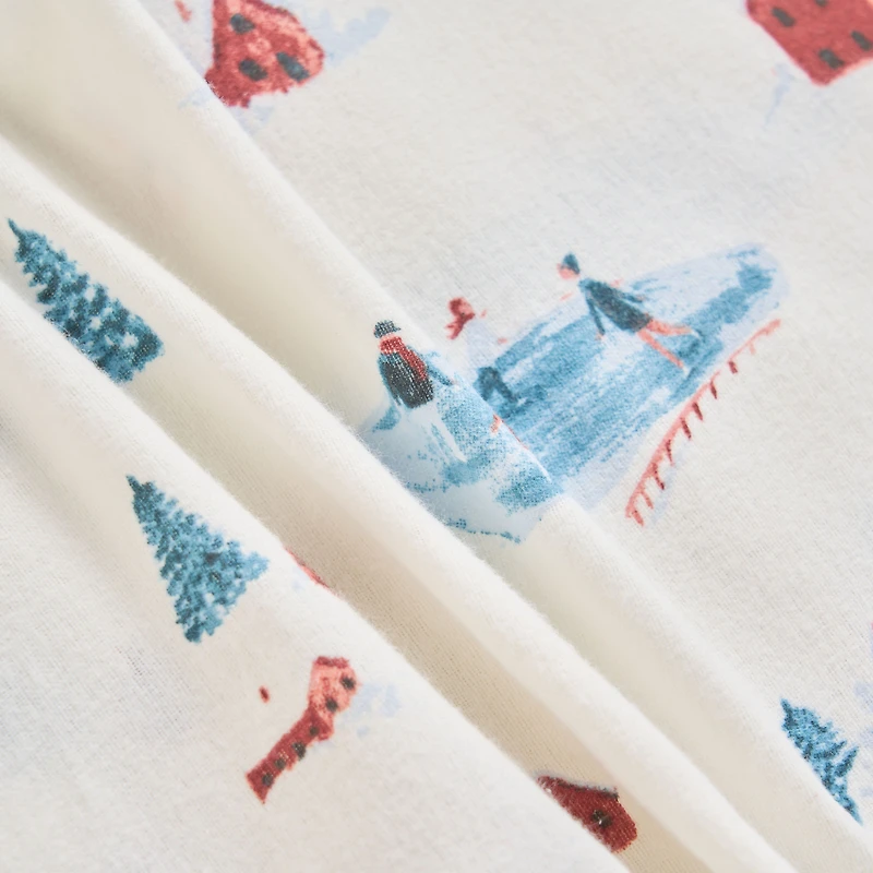Winter Wonderland Flannel Sheet Set