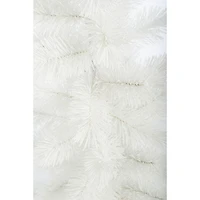 Frosted White Plastic Scotch Pine Trees