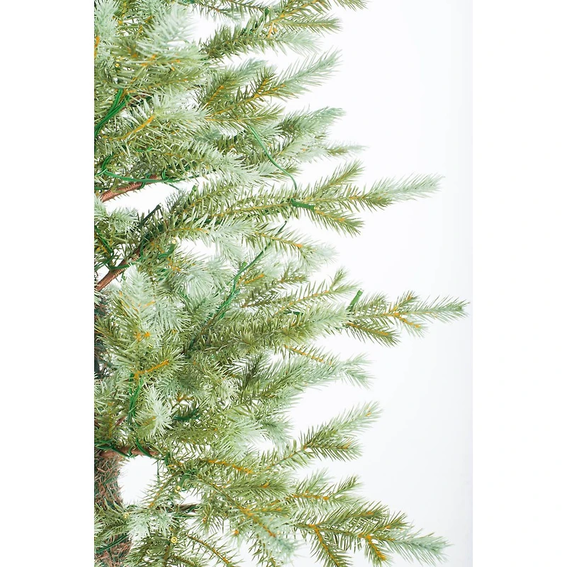 Spruce LED Christmas Tree with Metal Tree Stand