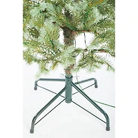 Sapin de Noël DEL épicéa avec base en métal