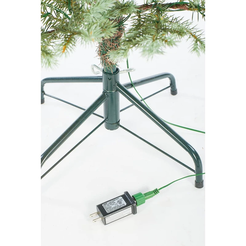 Spruce LED Christmas Tree with Metal Tree Stand