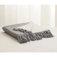 100% Silk Ivory Throw Blanket by SmartSilk