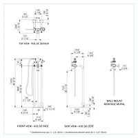 Iridian Bathtub Faucet