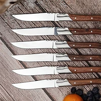 Set of 6 Laguiole Du Monde Steak Knives
