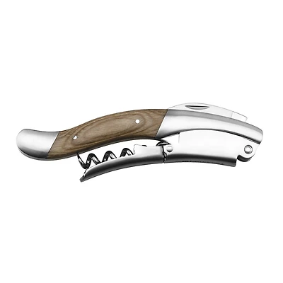 Ghemme Beech Wood Grand Crue Sommelier Double Hinge Corkscrew