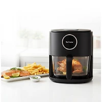 JS GOURMET Air Fryer with Glass Basket - 4L