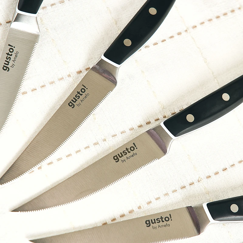 gusto! Velocity Steak Knives, Set of 4